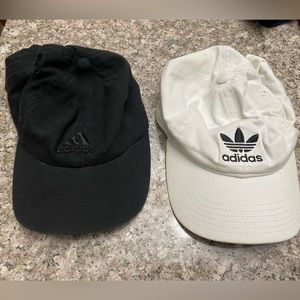 2 womens adidas hats